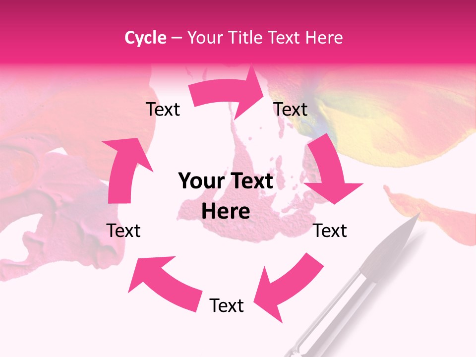 Paint Stock PowerPoint Template