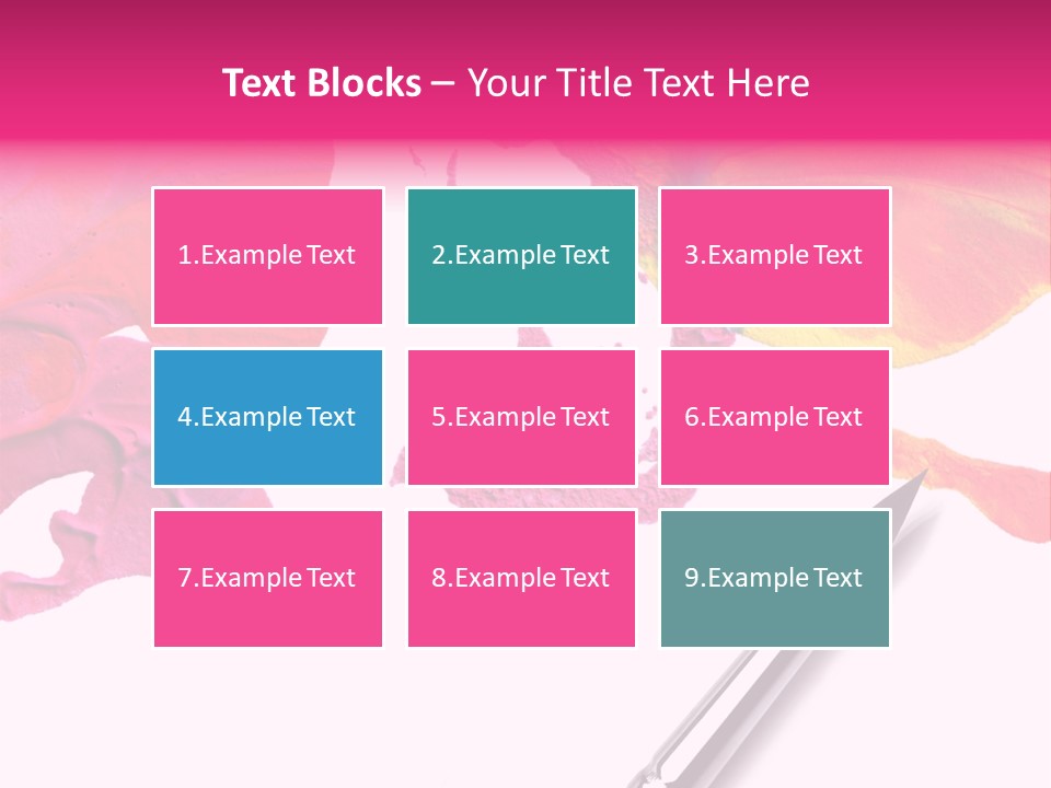 Paint Stock PowerPoint Template