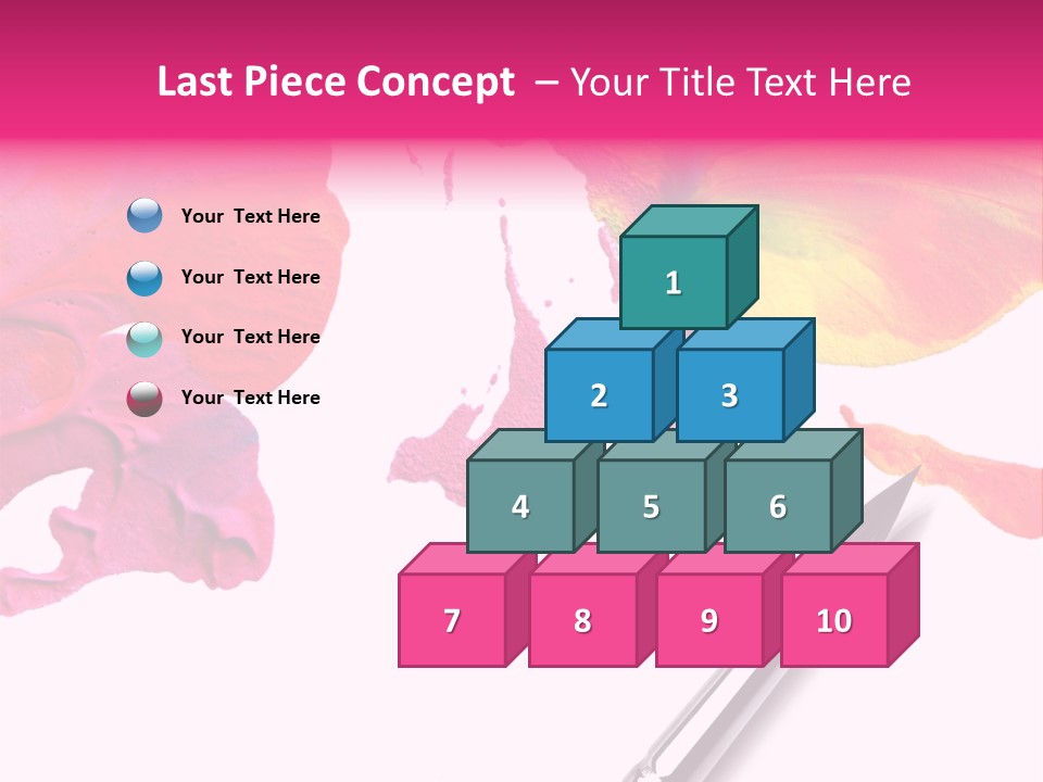 Paint Stock PowerPoint Template