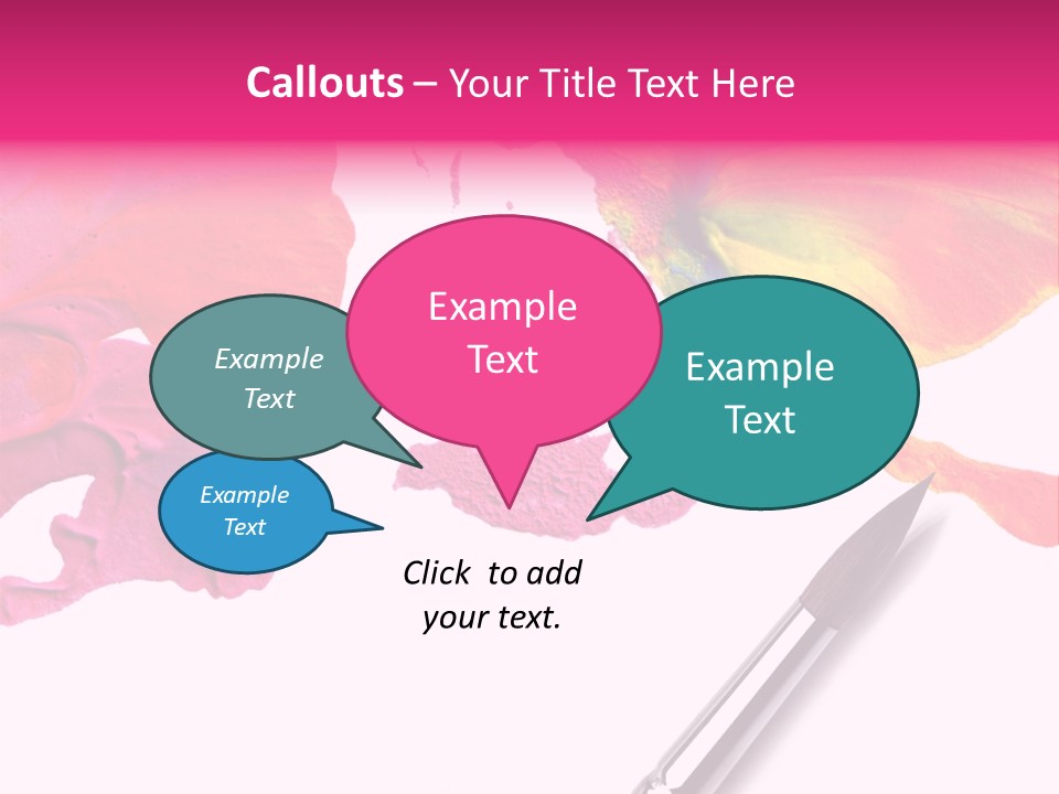 Paint Stock PowerPoint Template