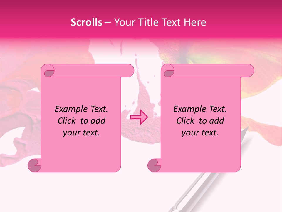 Paint Stock PowerPoint Template