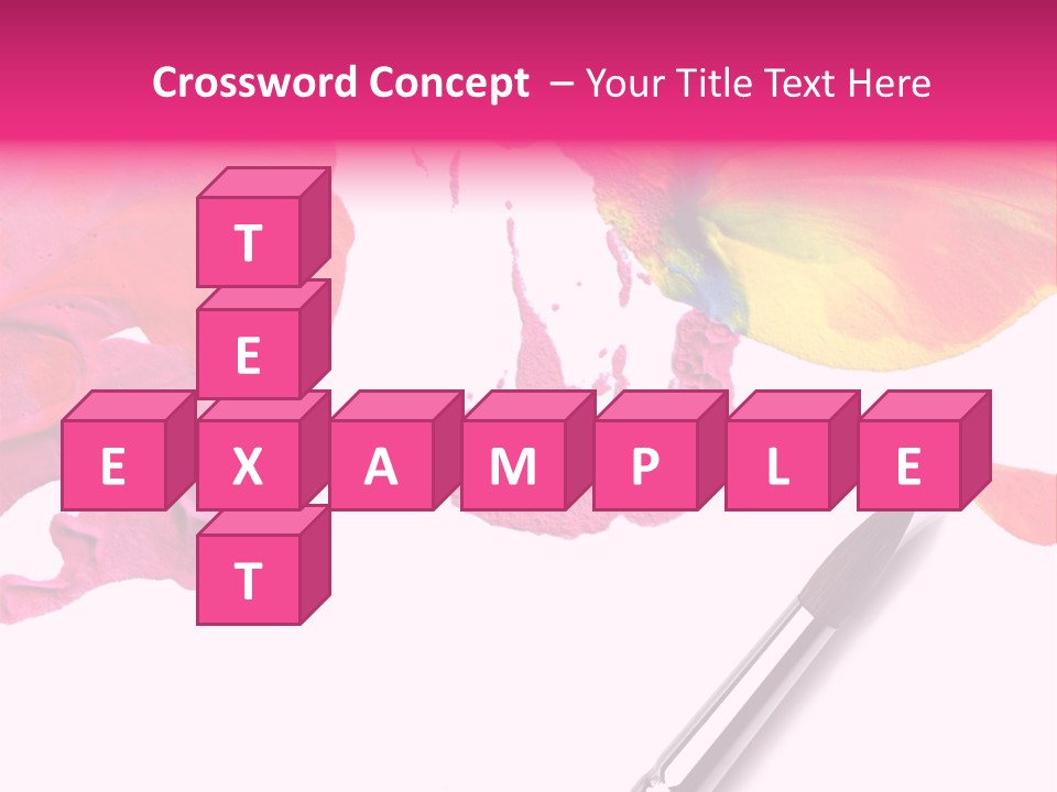 Paint Stock PowerPoint Template