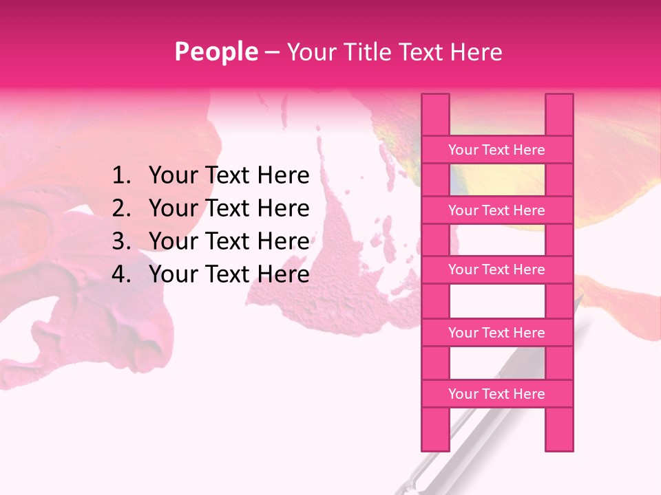 Paint Stock PowerPoint Template