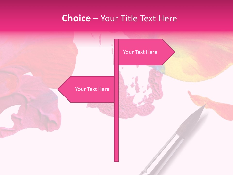 Paint Stock PowerPoint Template