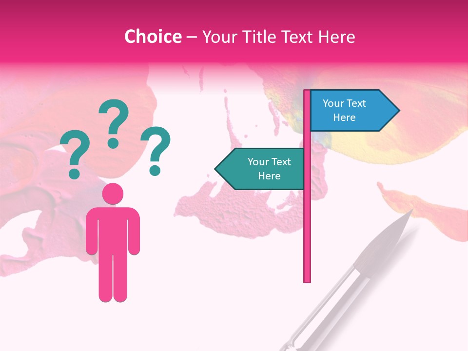 Paint Stock PowerPoint Template