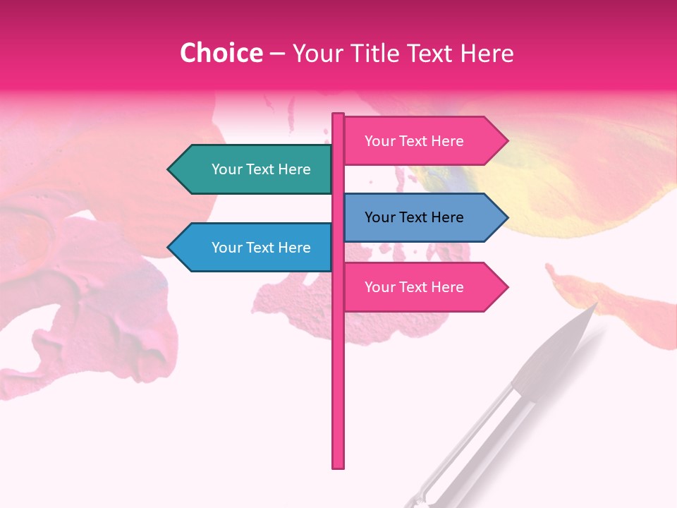 Paint Stock PowerPoint Template