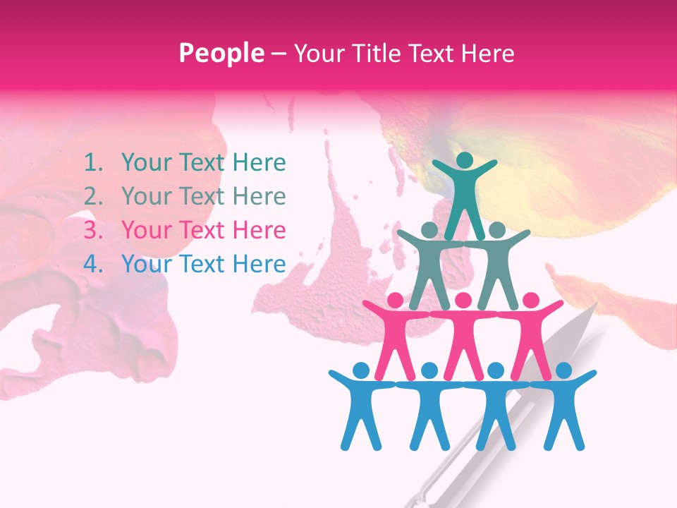 Paint Stock PowerPoint Template