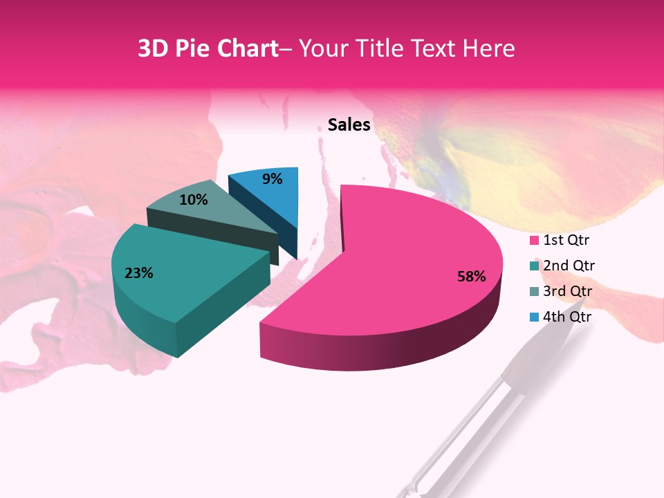 Paint Stock PowerPoint Template