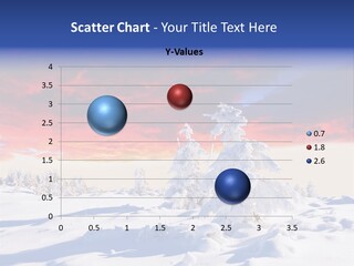 Beautiful Winter Sunsets PowerPoint Template