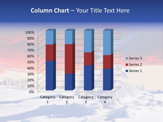 Beautiful Winter Sunsets PowerPoint Template