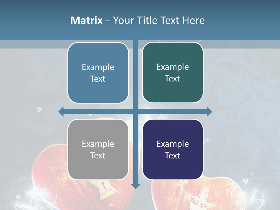 Valentine Day Wall PowerPoint Template