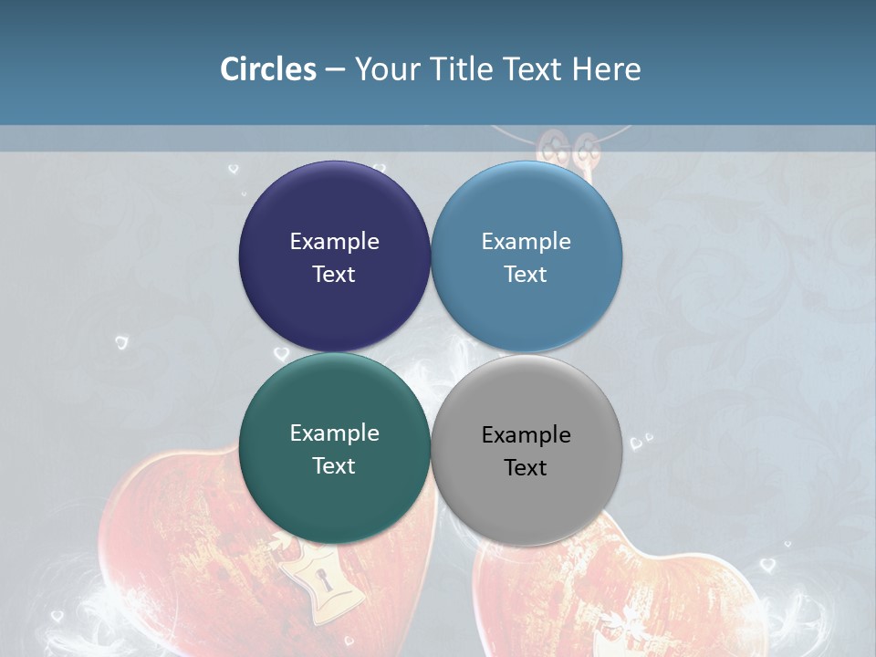 Valentine Day Wall PowerPoint Template