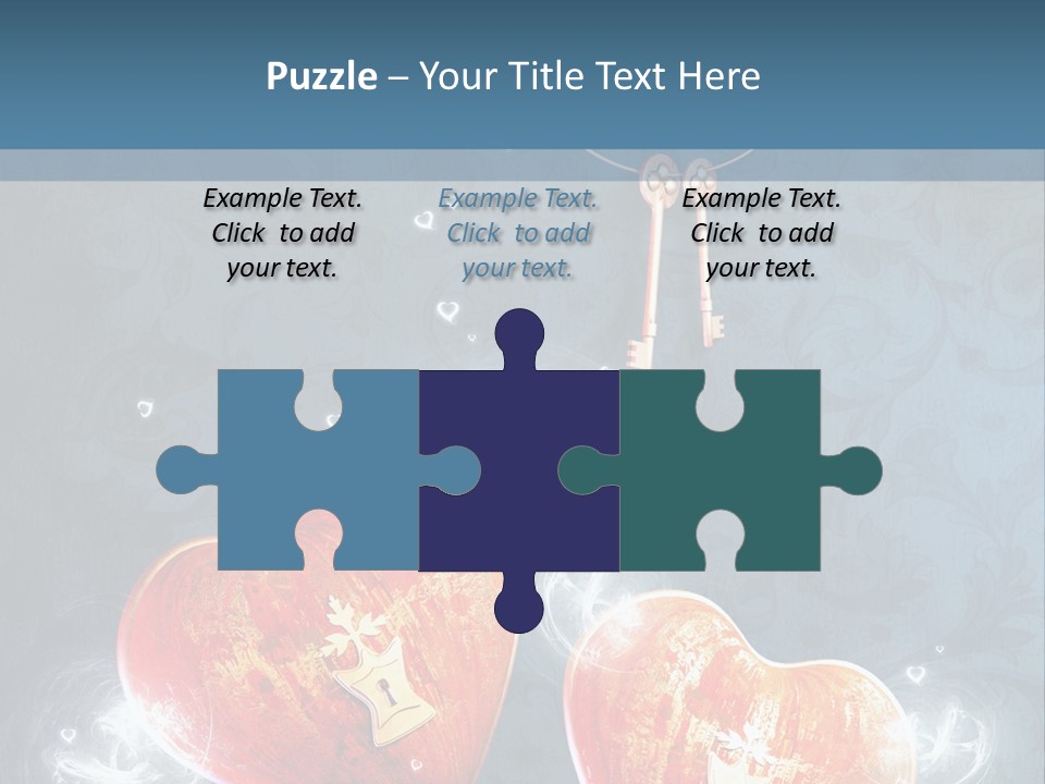 Valentine Day Wall PowerPoint Template