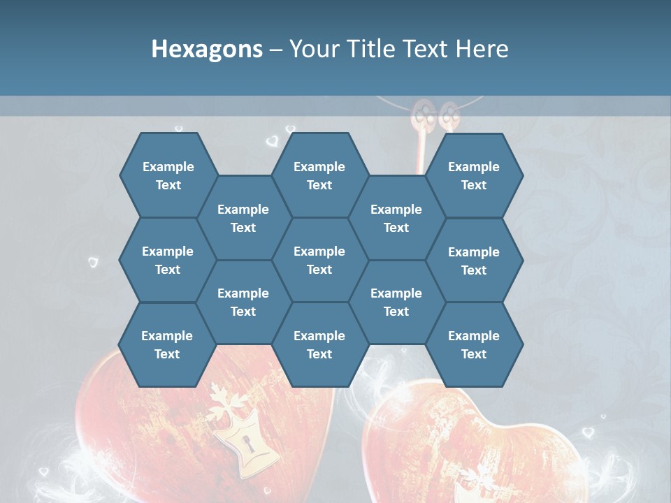 Valentine Day Wall PowerPoint Template