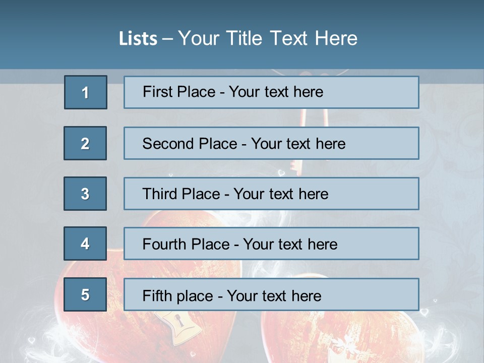 Valentine Day Wall PowerPoint Template