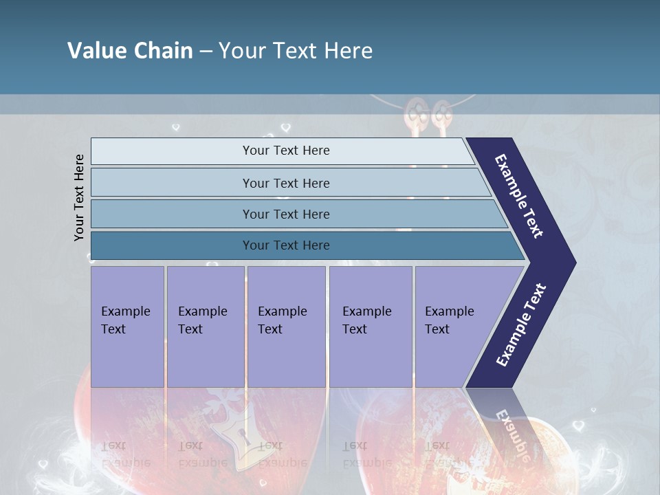 Valentine Day Wall PowerPoint Template