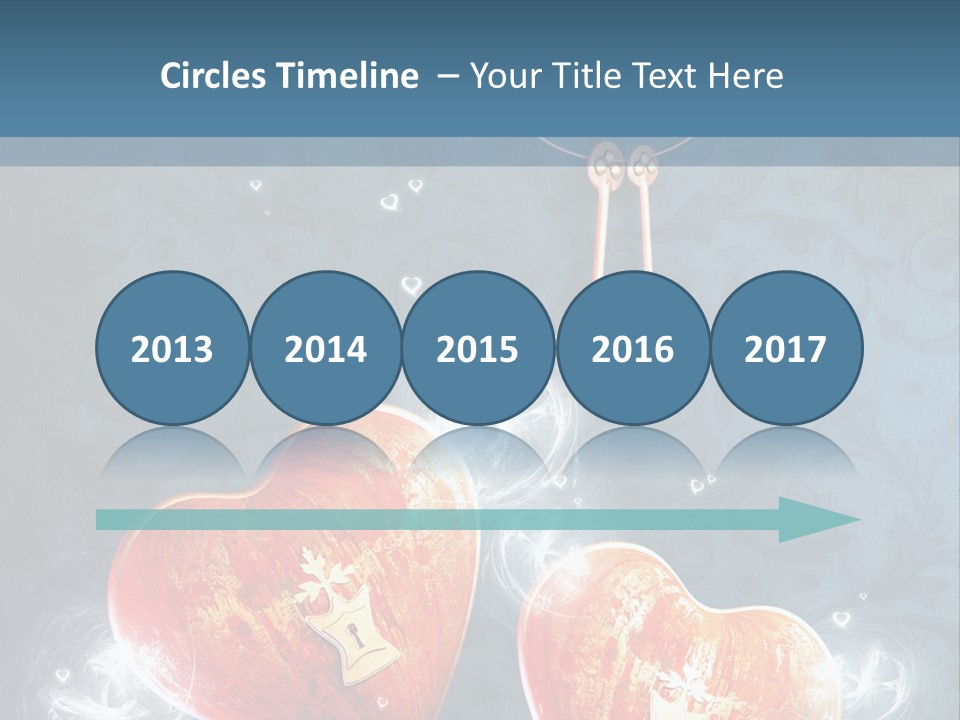 Valentine Day Wall PowerPoint Template