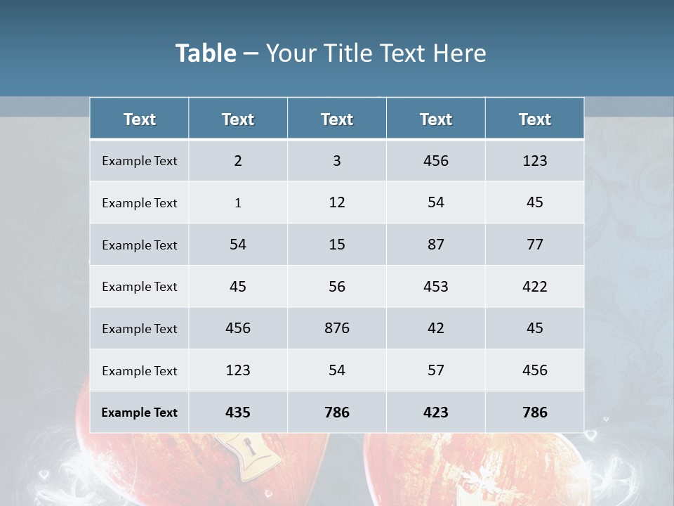 Valentine Day Wall PowerPoint Template