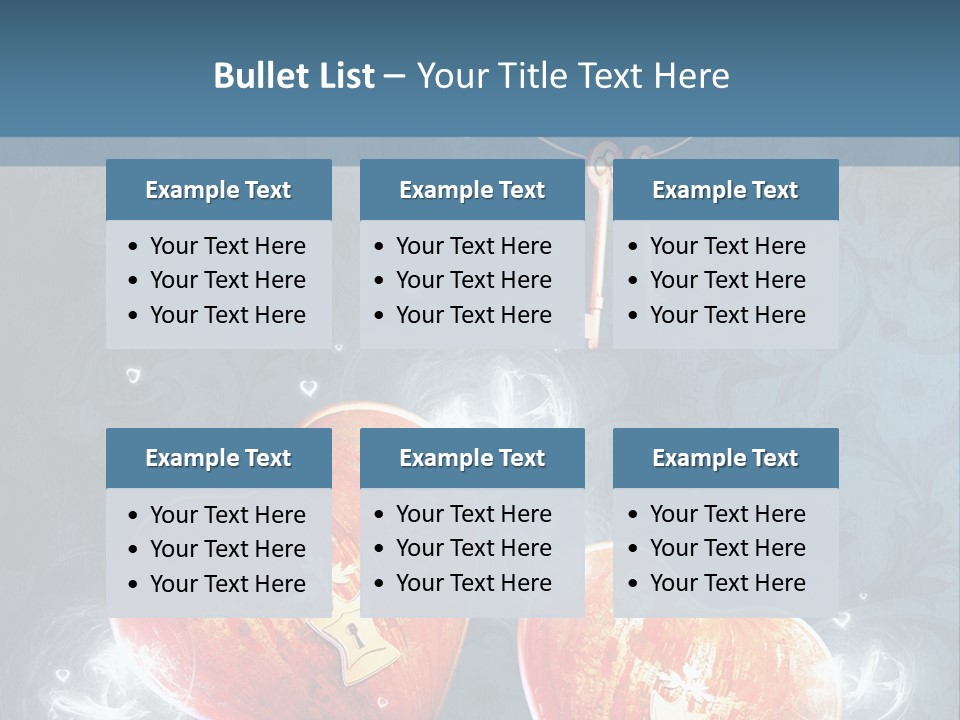 Valentine Day Wall PowerPoint Template