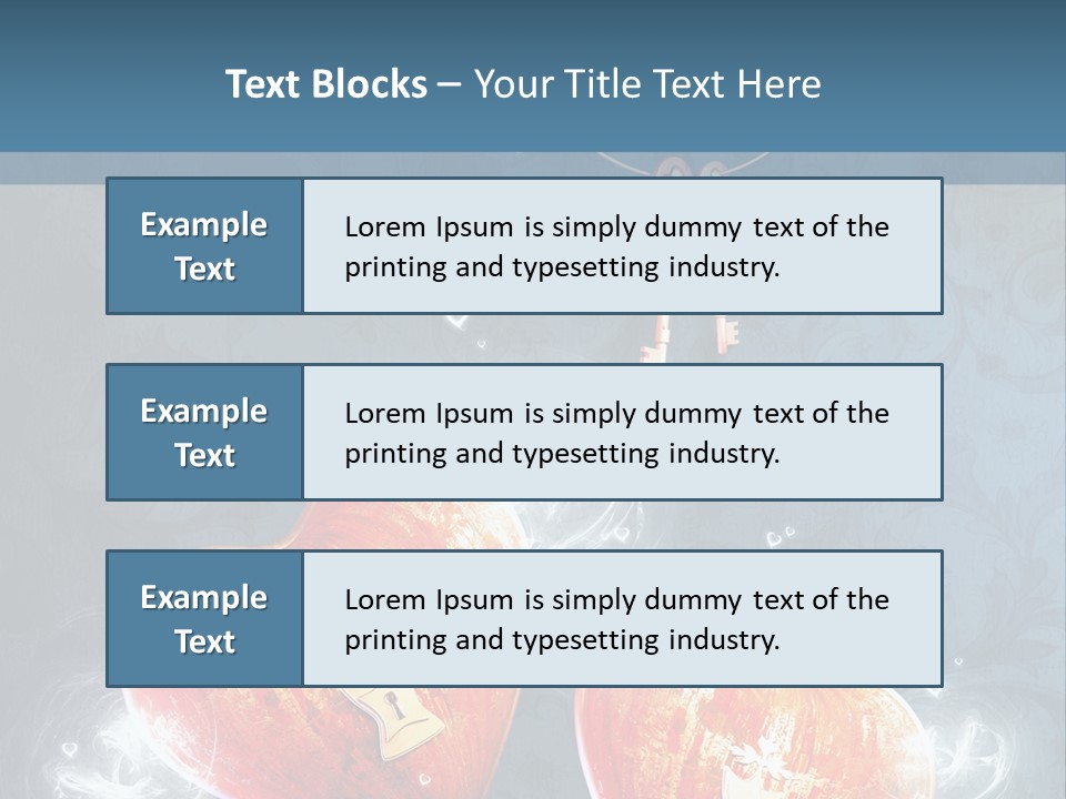 Valentine Day Wall PowerPoint Template