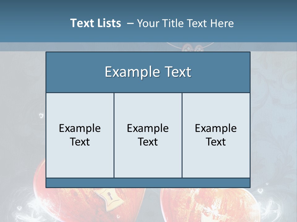 Valentine Day Wall PowerPoint Template