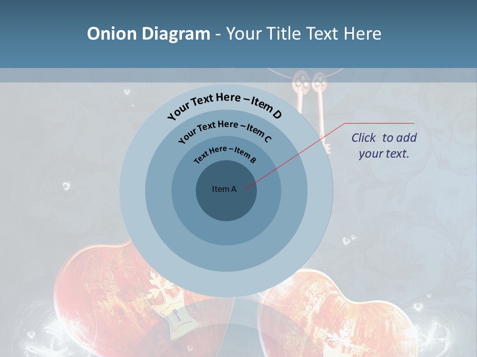 Valentine Day Wall PowerPoint Template