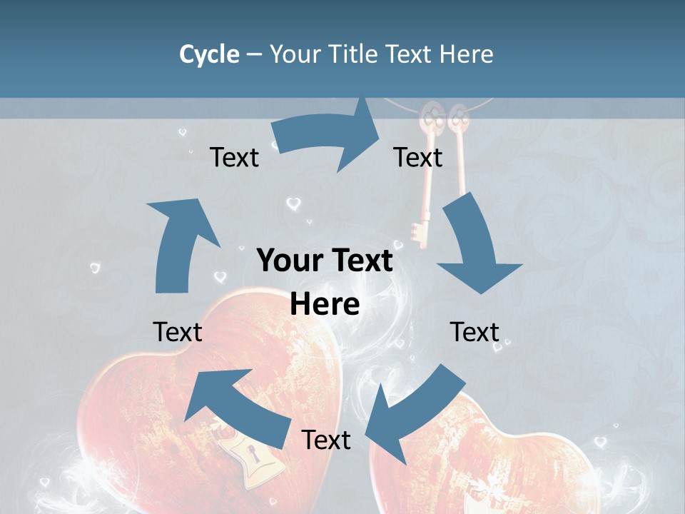 Valentine Day Wall PowerPoint Template