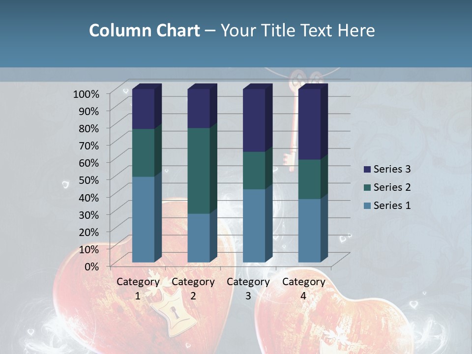 Valentine Day Wall PowerPoint Template