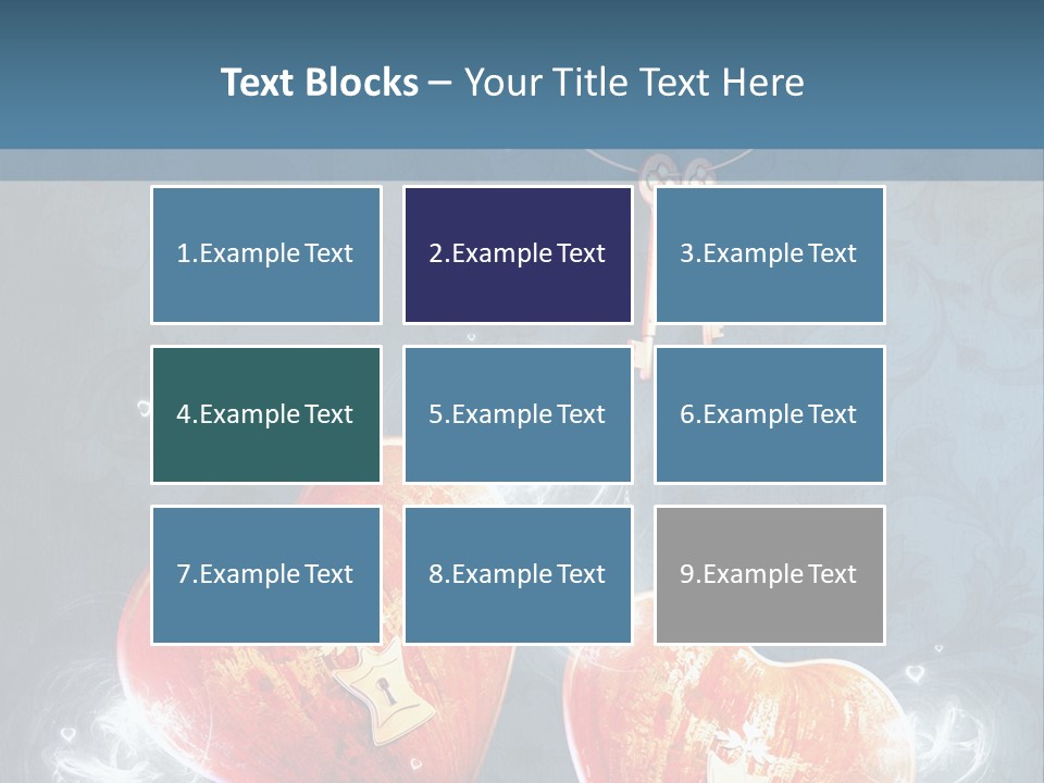 Valentine Day Wall PowerPoint Template