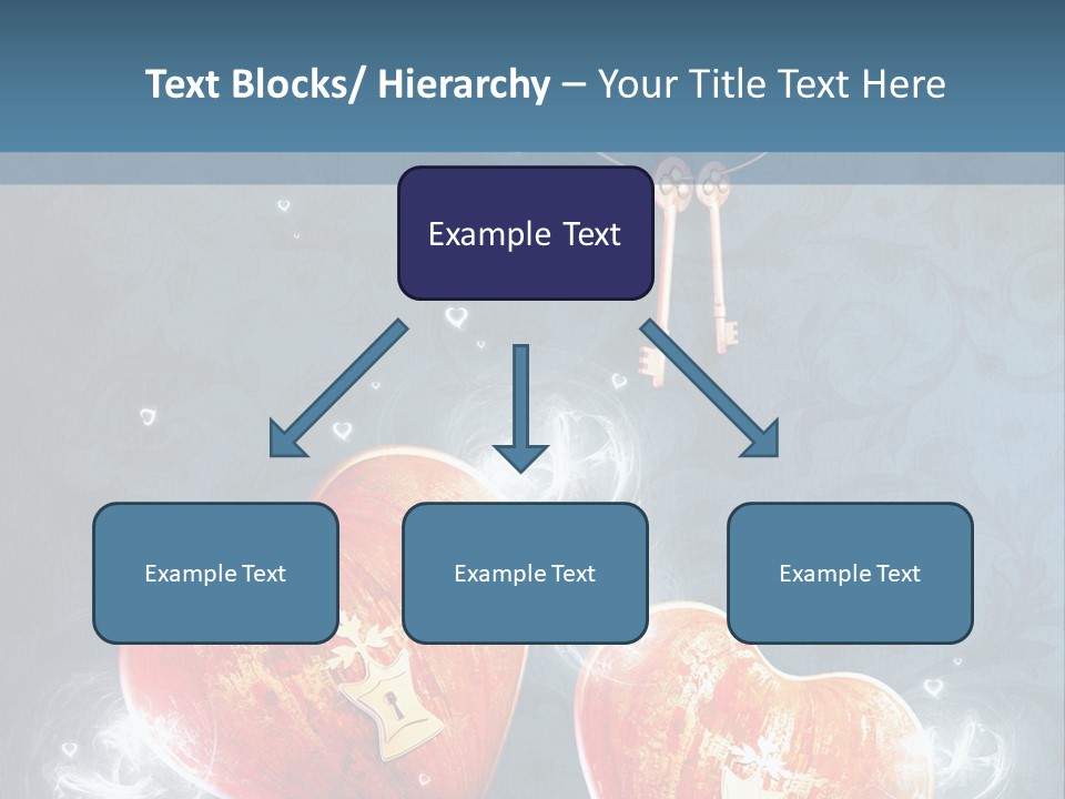 Valentine Day Wall PowerPoint Template
