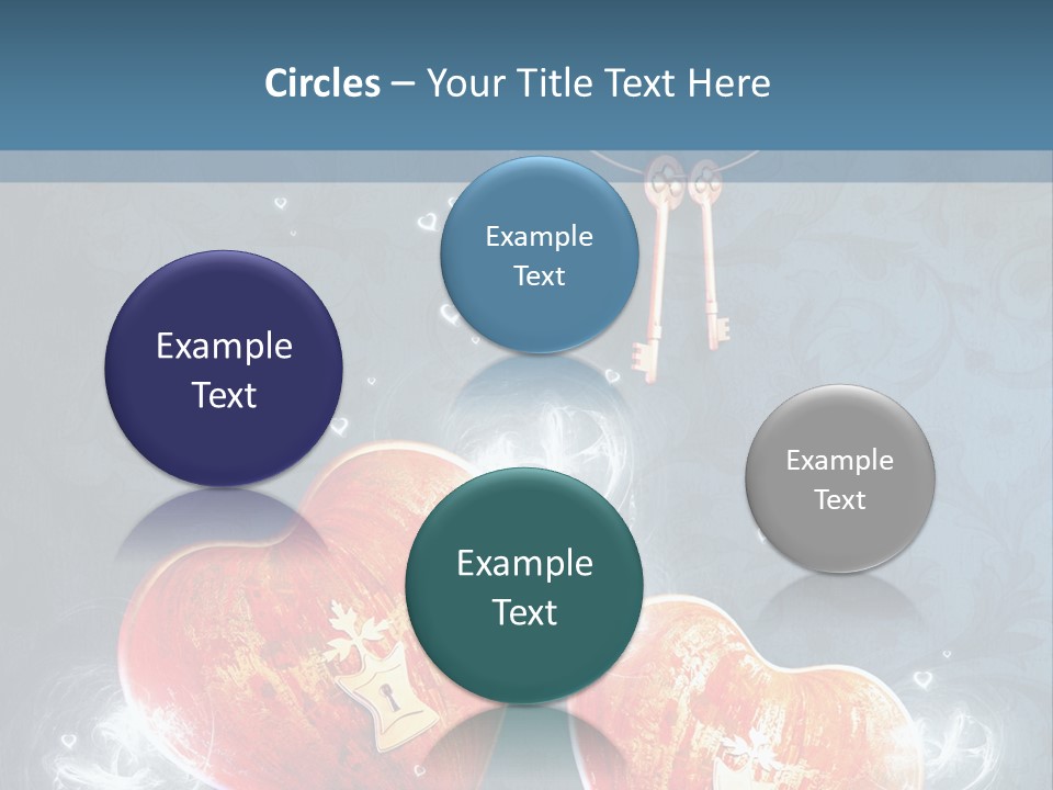 Valentine Day Wall PowerPoint Template