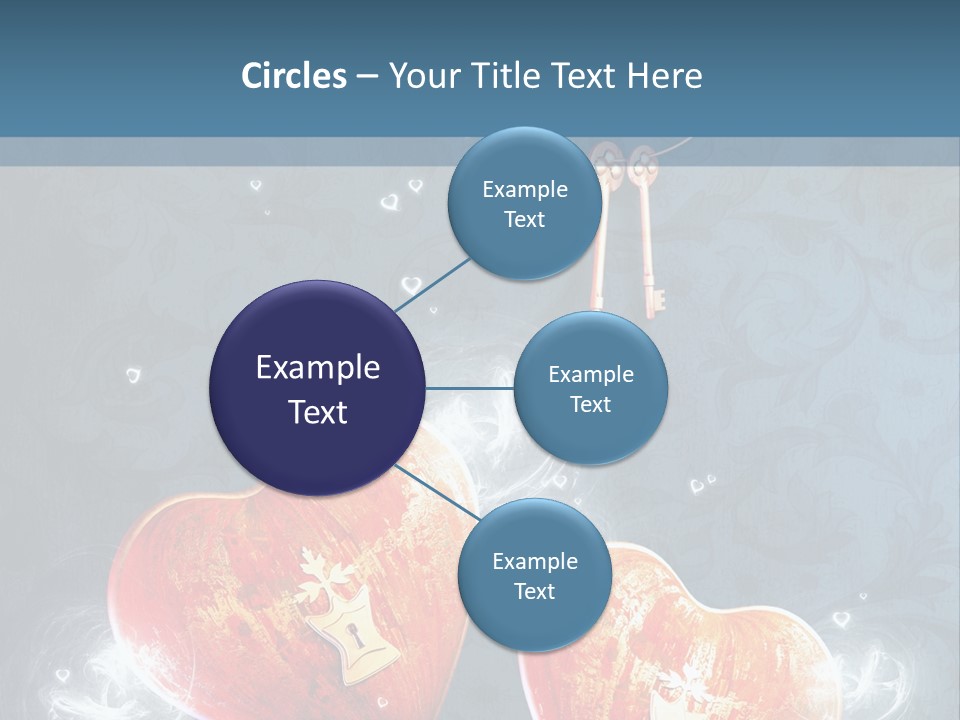 Valentine Day Wall PowerPoint Template