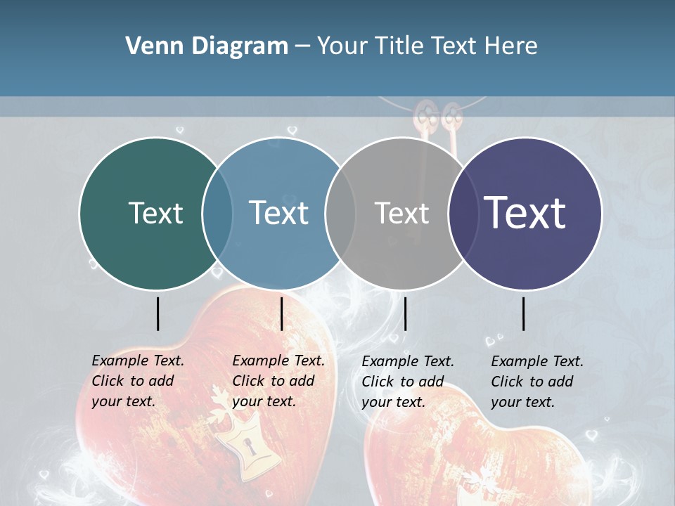 Valentine Day Wall PowerPoint Template