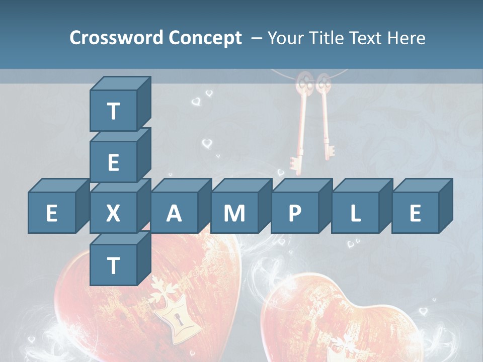 Valentine Day Wall PowerPoint Template