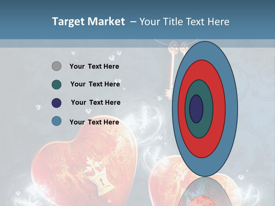 Valentine Day Wall PowerPoint Template