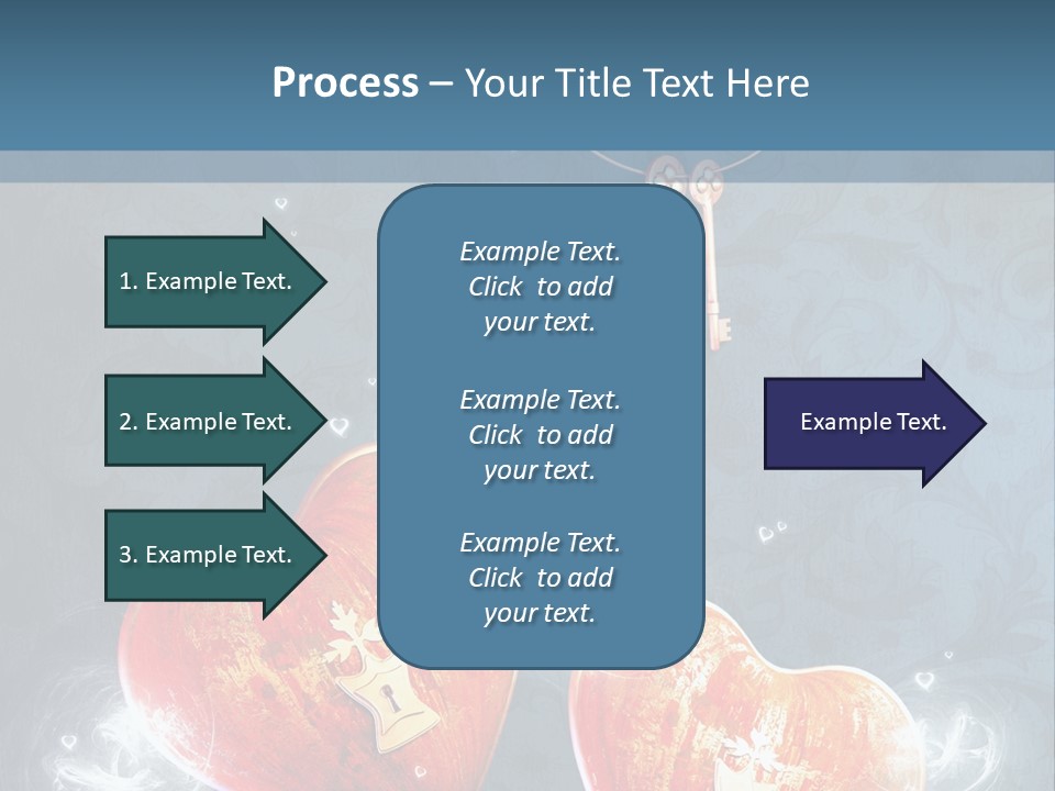 Valentine Day Wall PowerPoint Template
