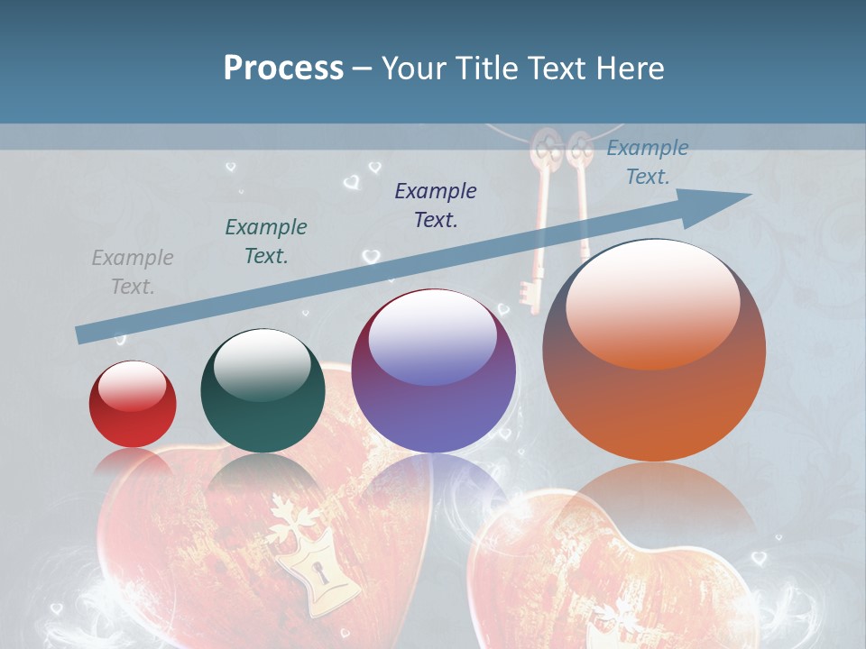 Valentine Day Wall PowerPoint Template