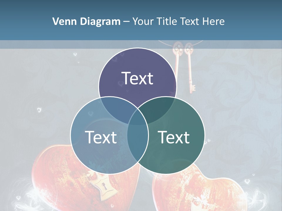 Valentine Day Wall PowerPoint Template