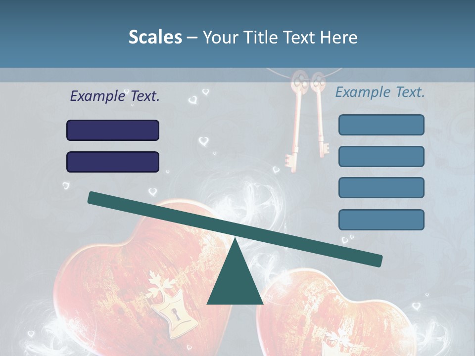 Valentine Day Wall PowerPoint Template