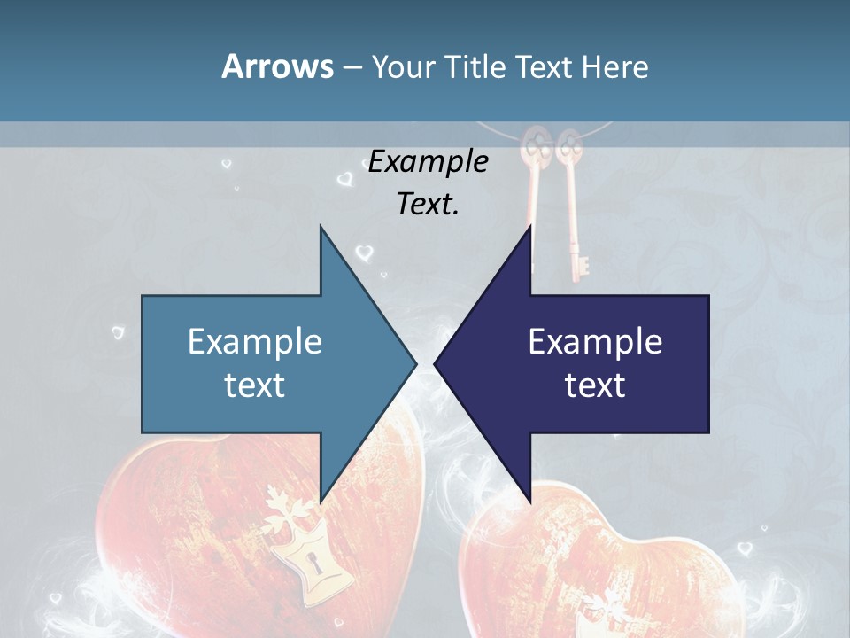 Valentine Day Wall PowerPoint Template