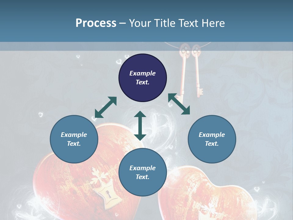 Valentine Day Wall PowerPoint Template