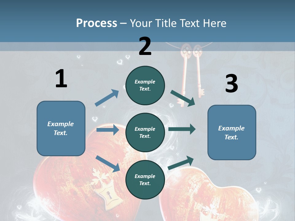 Valentine Day Wall PowerPoint Template