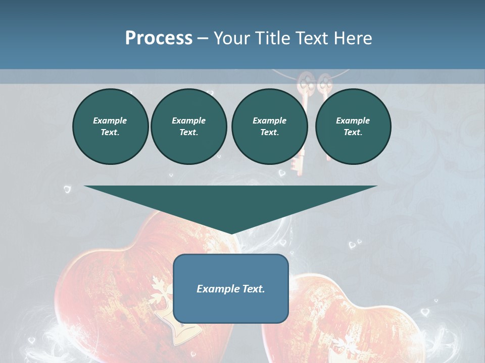 Valentine Day Wall PowerPoint Template