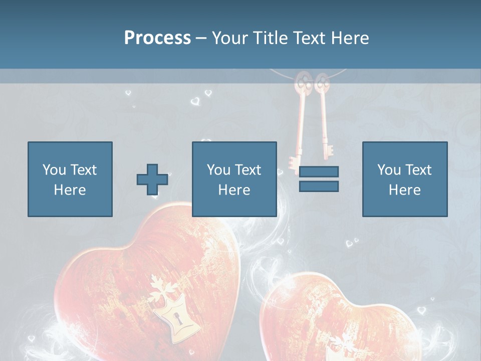 Valentine Day Wall PowerPoint Template