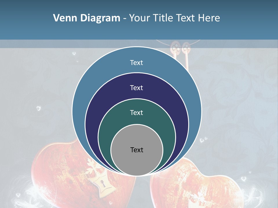 Valentine Day Wall PowerPoint Template