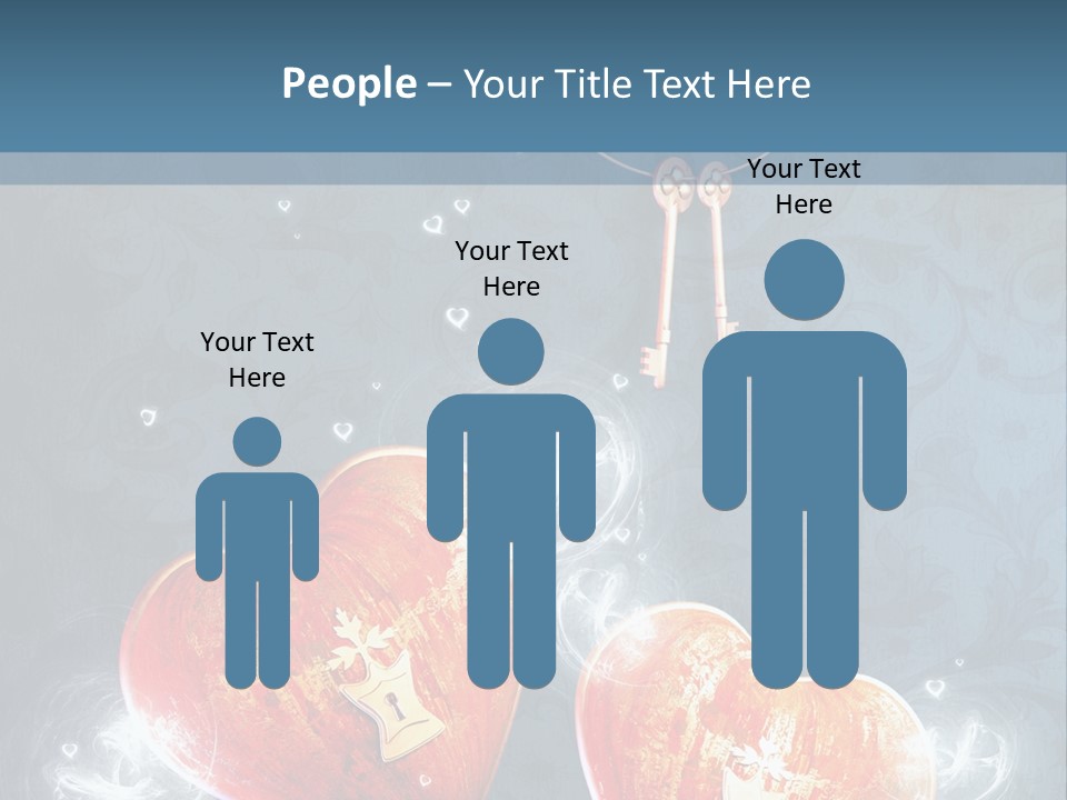 Valentine Day Wall PowerPoint Template