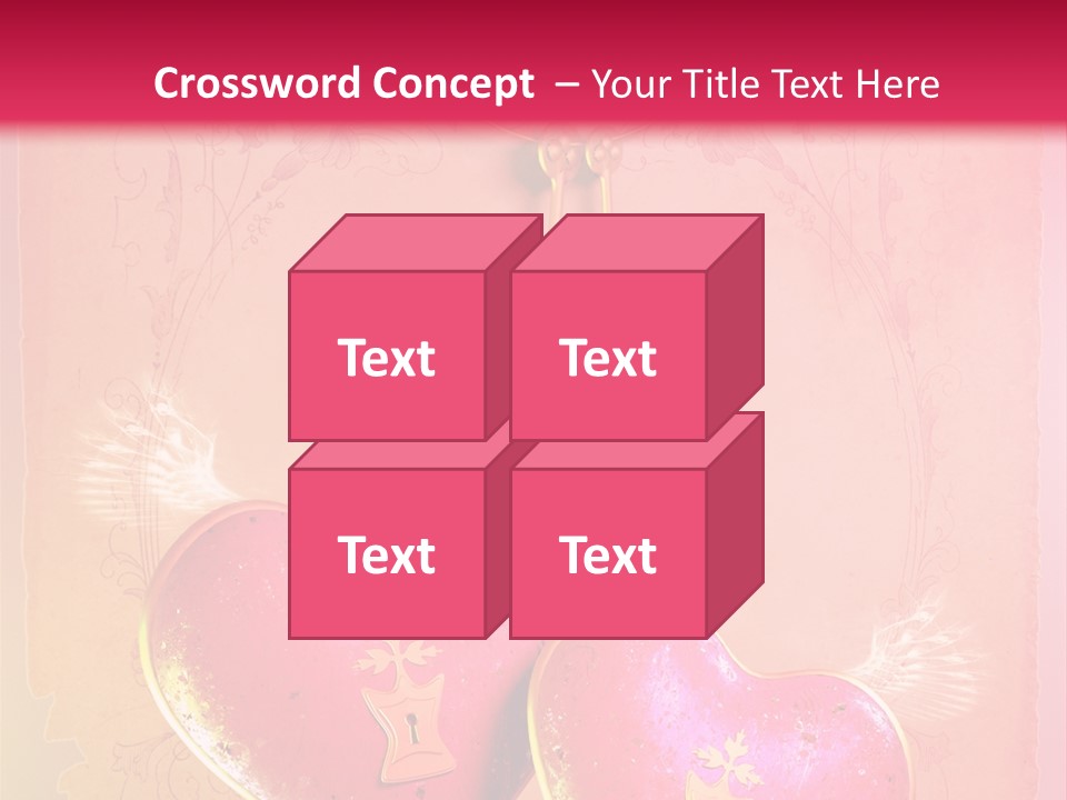 My Heart For You Quotes PowerPoint Template