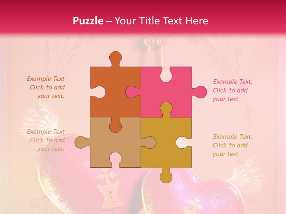 My Heart For You Quotes PowerPoint Template