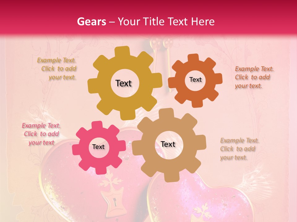 My Heart For You Quotes PowerPoint Template