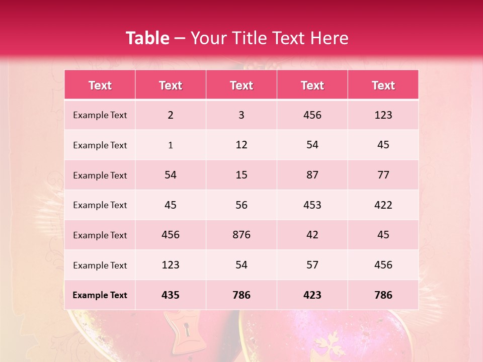 My Heart For You Quotes PowerPoint Template